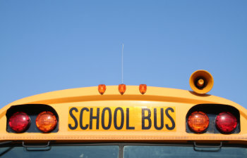 school bus front